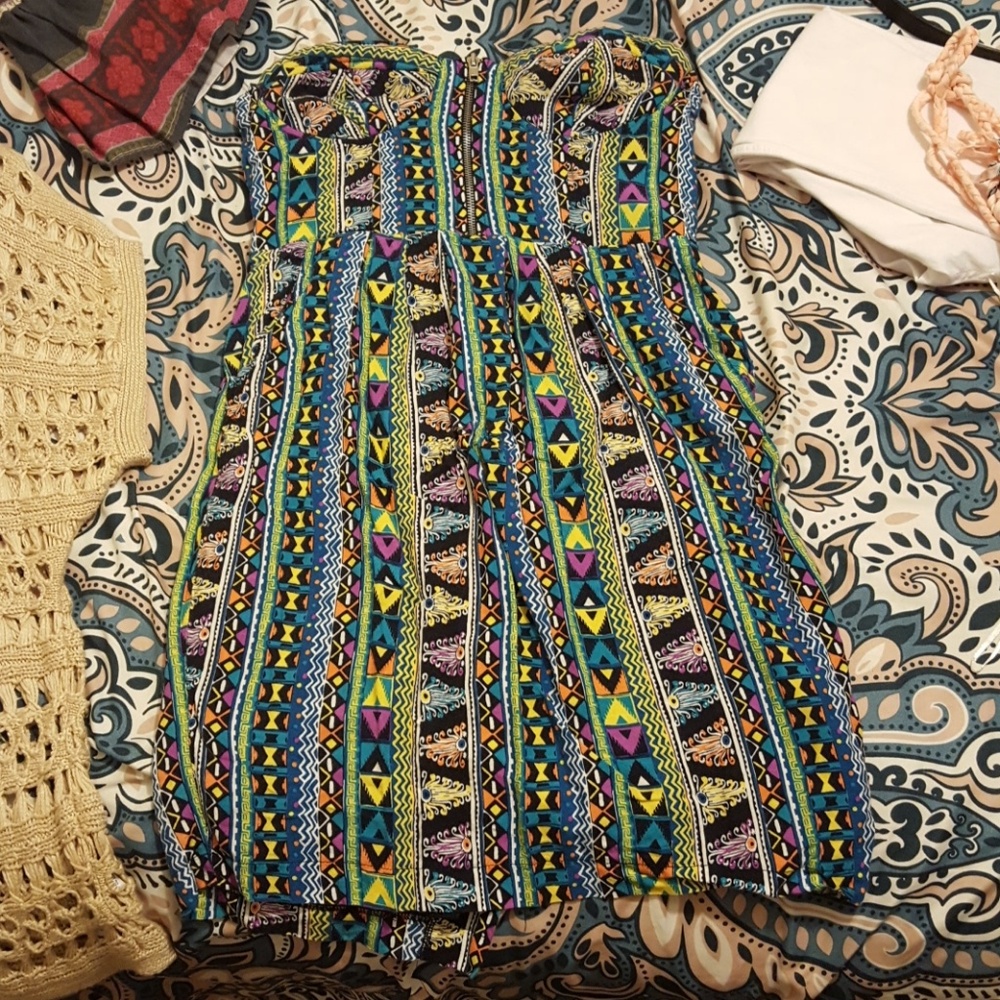 Tube top dress